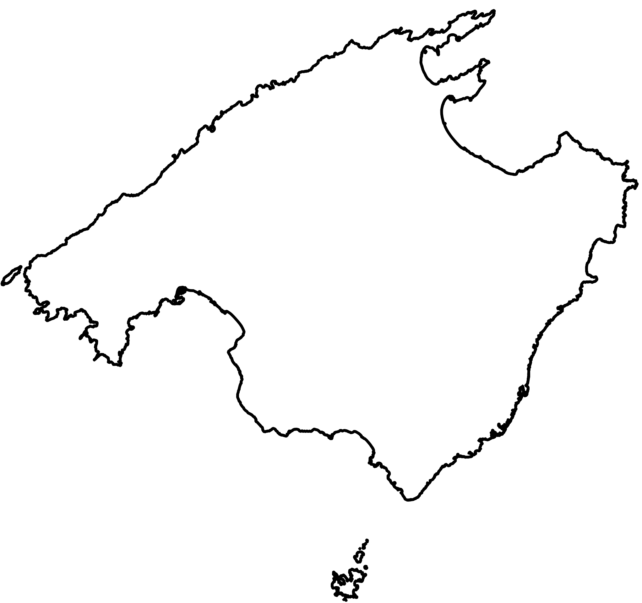 Mallorca Karte